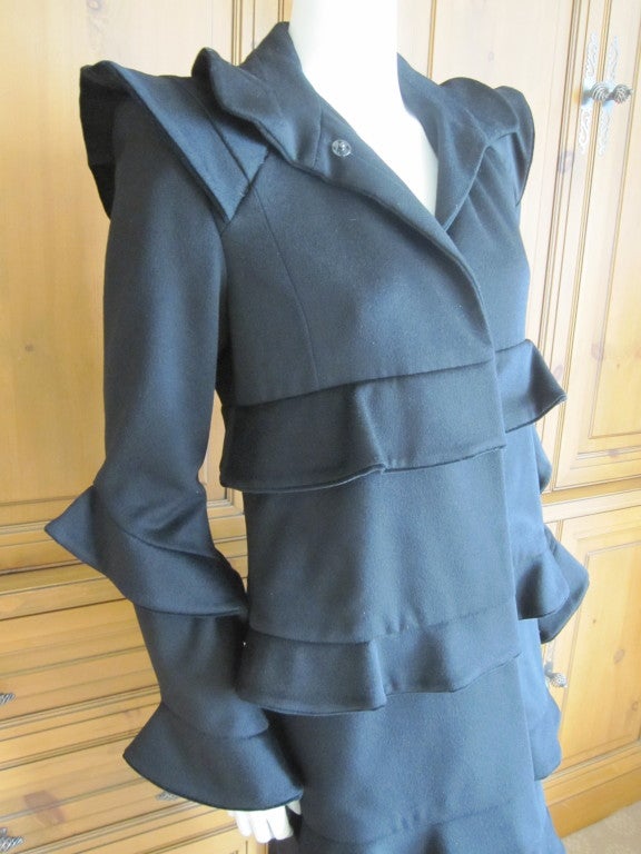 YSL par Tom Ford - Automne 2004 - Manteau pagode en vente 1