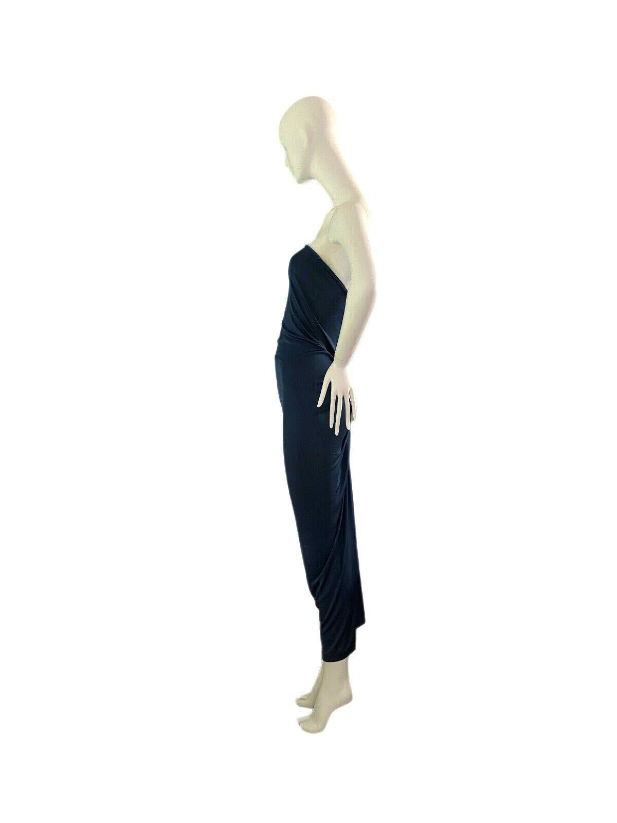 YSL by Tom Ford Rive Gauche Vintage evening gown maxi dress In New Condition For Sale In Leonardo, NJ