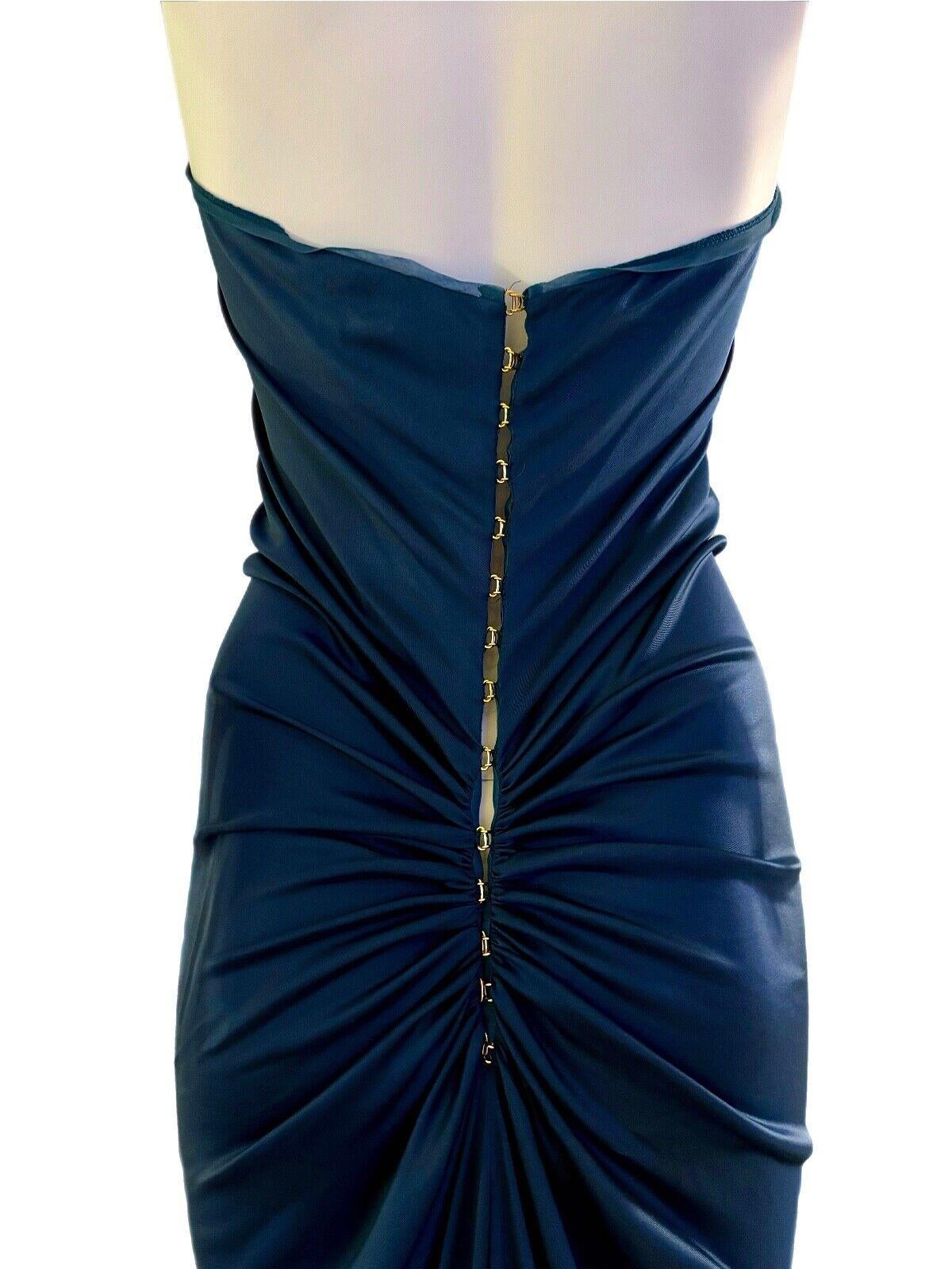 YSL by Tom Ford Rive Gauche Vintage Abendkleid Maxikleid Damen im Angebot