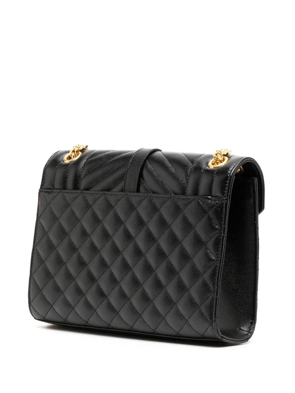 YSL Envelope Quilted Shoulder Bag In Excellent Condition In London, GB