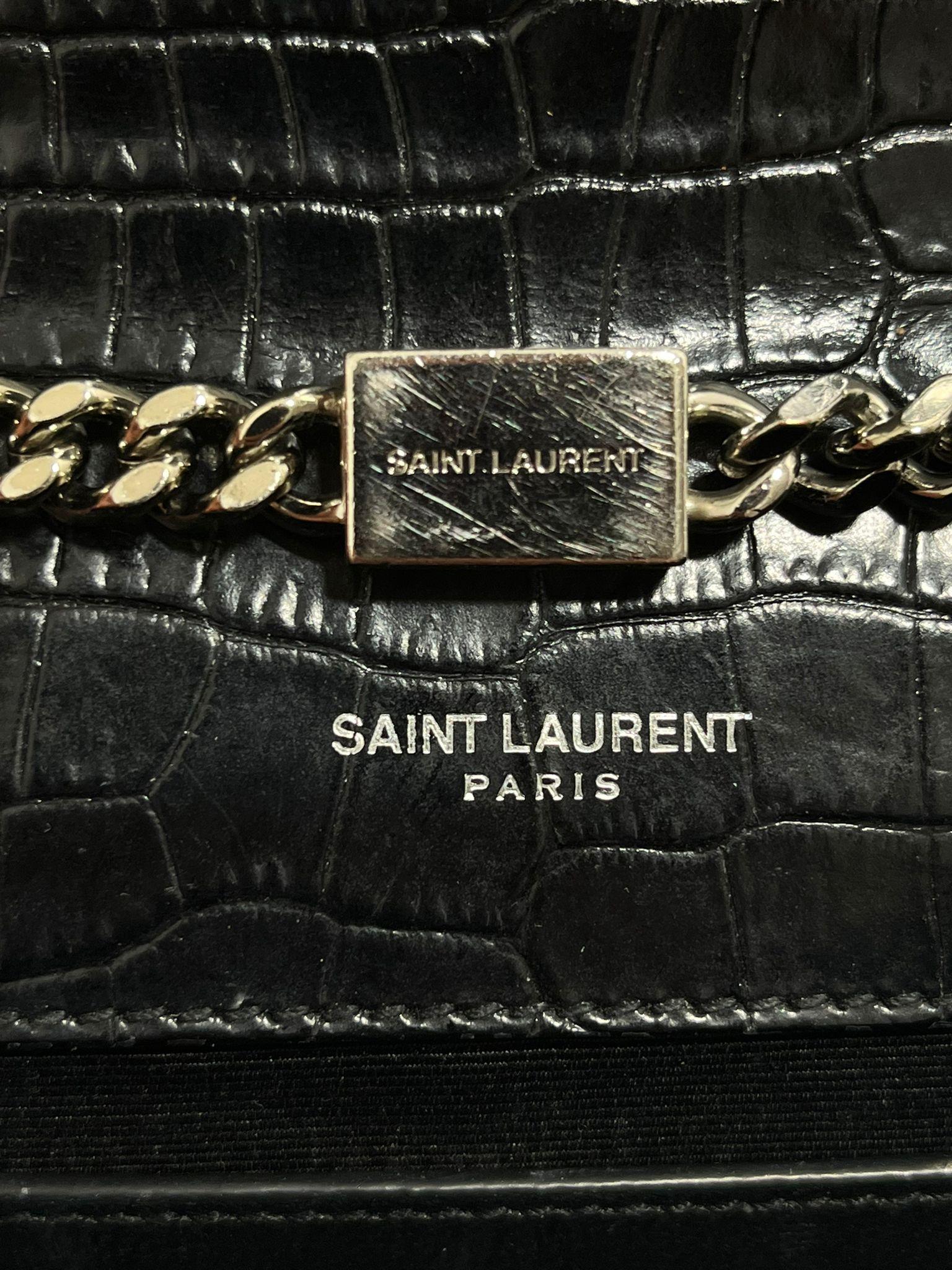 YSL Kate Bag In Crocodile Embossed Leather 3