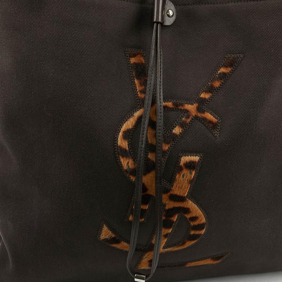 YSL Logo Tote Bag 2