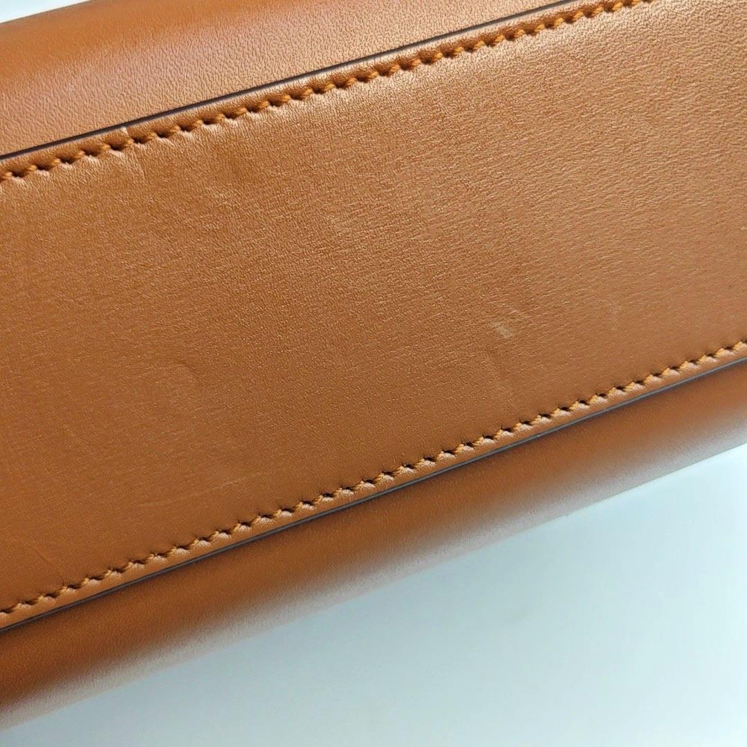 YSL Manhatten Umhängetasche Braun Schulter im Angebot 12