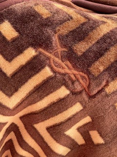 YSL mink blanket