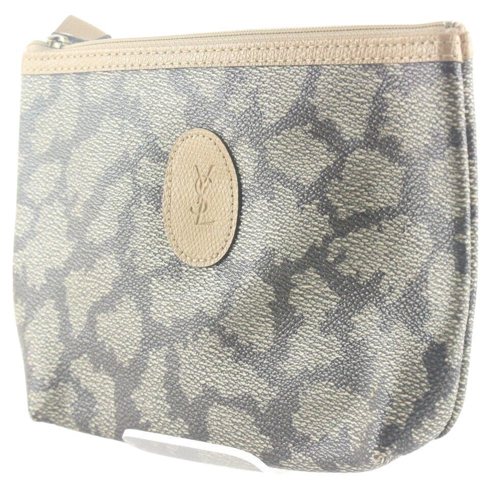 YSL Monogram Cosmetic Pouch 1YSL811K For Sale