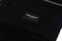 YSL New Black Palms Canvas Wallet