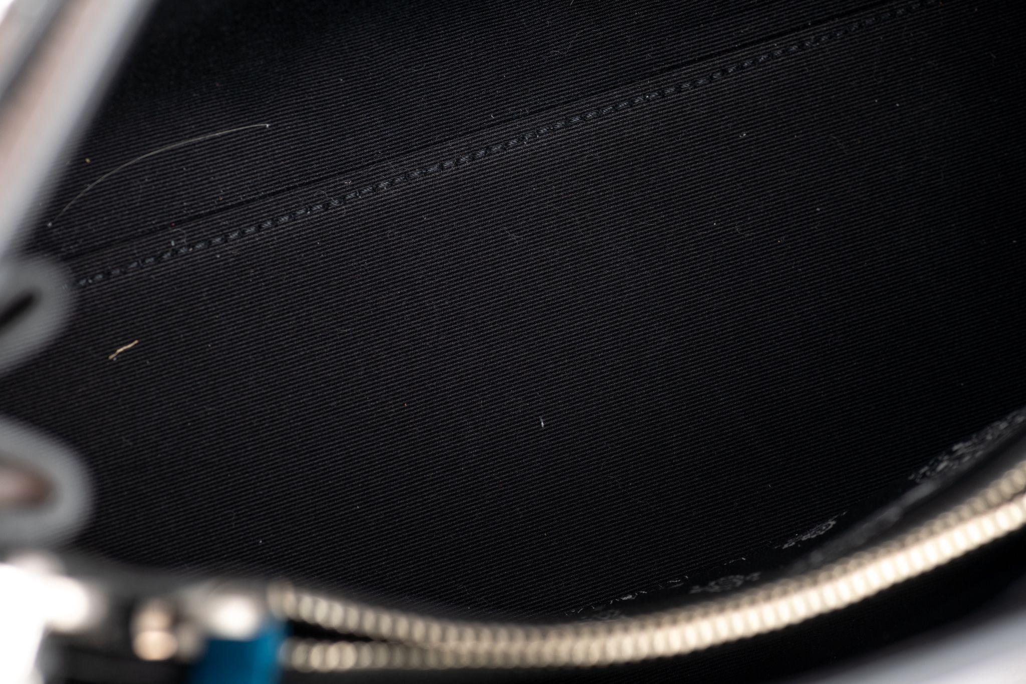 Borsa a due vie YSL New Black White Bandana in vendita 5