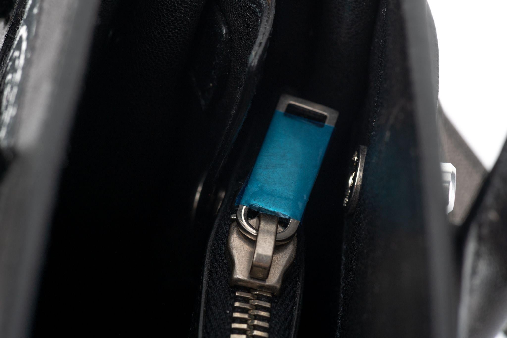 Borsa a due vie YSL New Black White Bandana in vendita 8