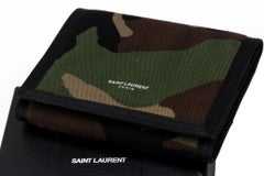 YSL New Camouflage Canvas Wallet