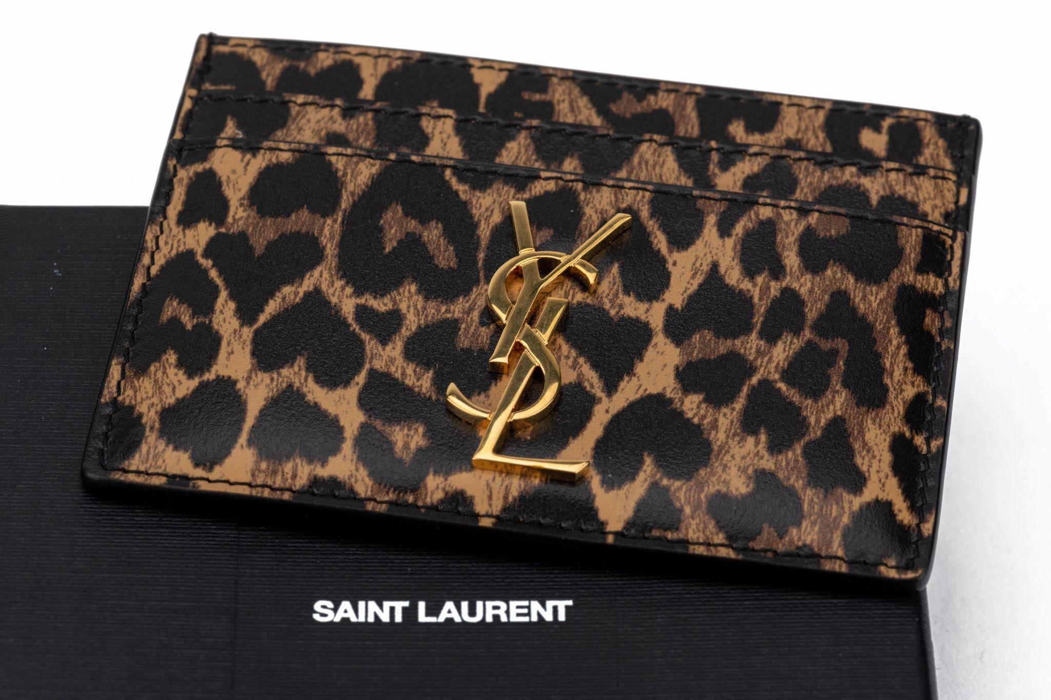 ysl wallet cheetah