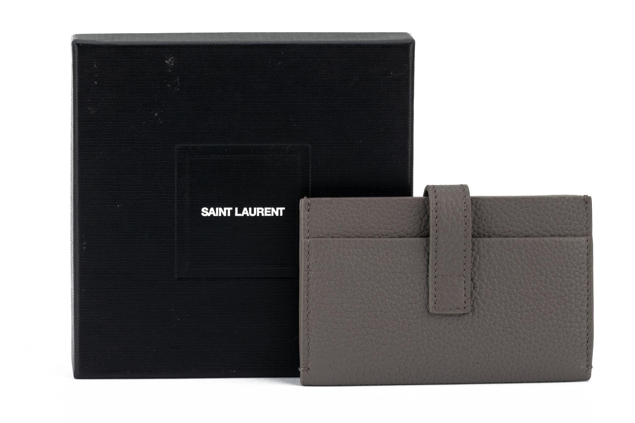 YSL New Etain Credit Card Wallet For Sale 1