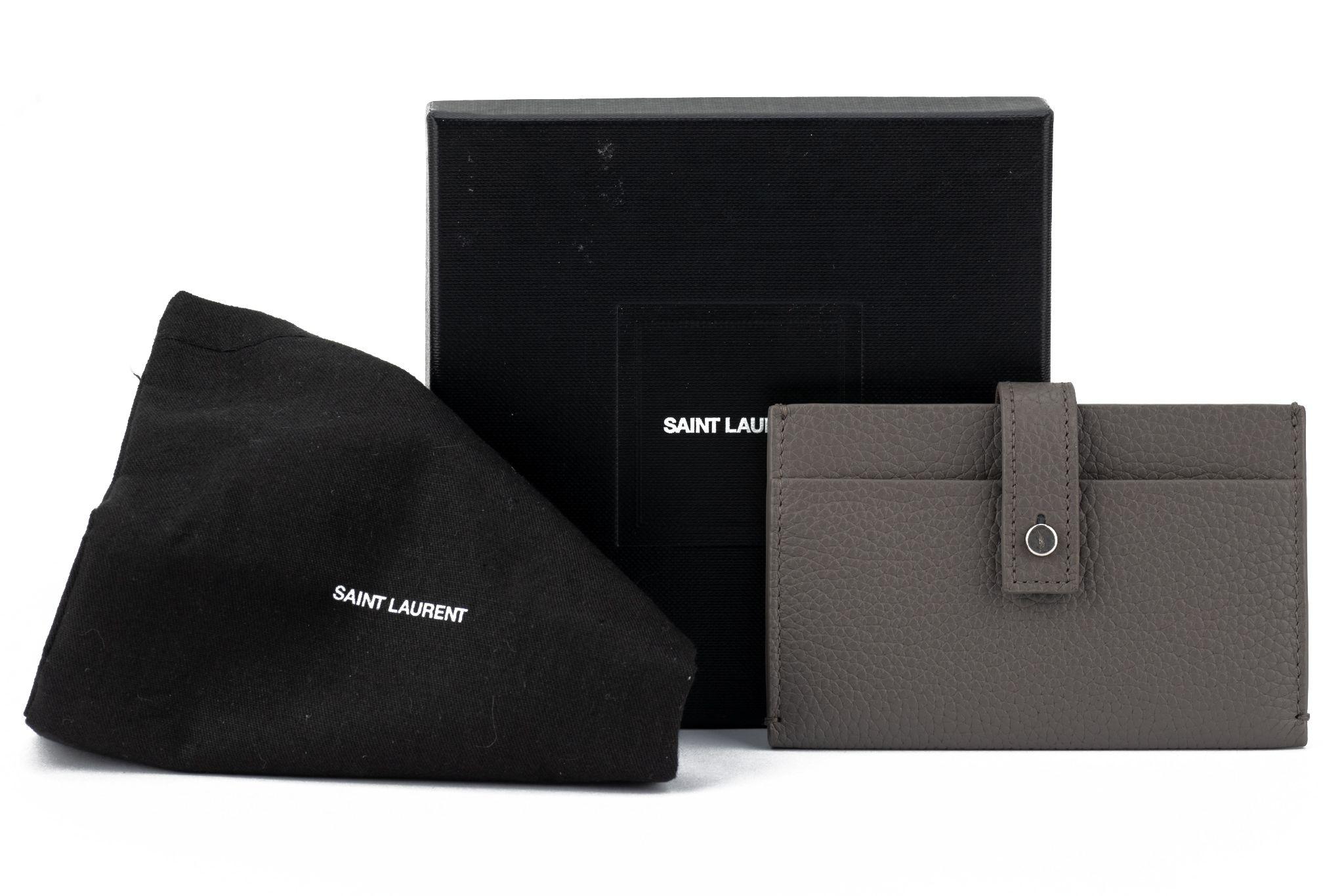 YSL New Etain Credit Card Wallet For Sale 2