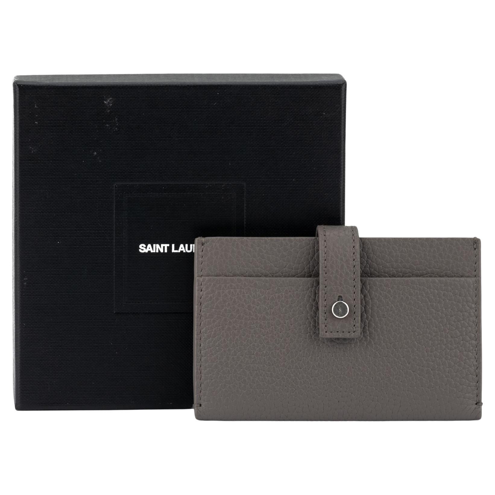 YSL New Etain Credit Card Wallet For Sale