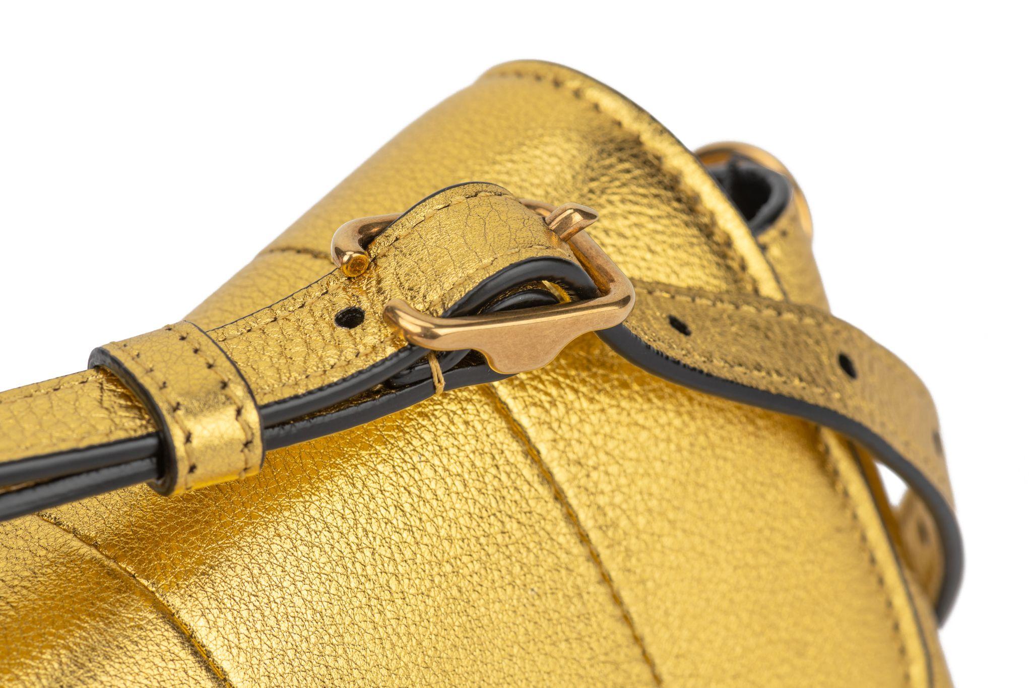 YSL New Gold Mini Betty Cross Body Bag For Sale 7