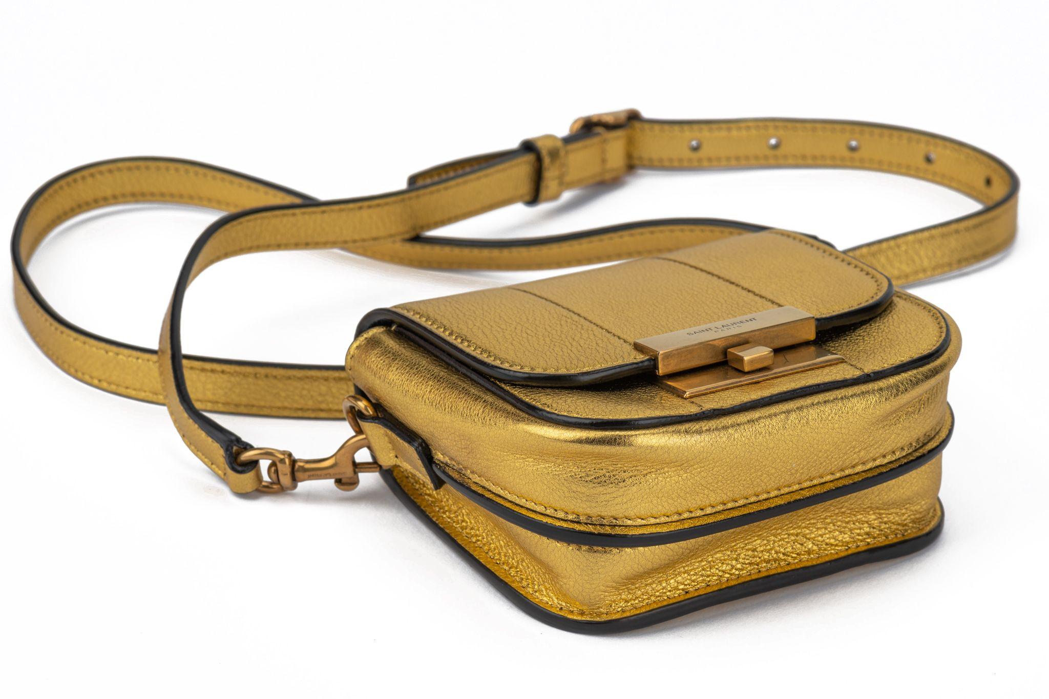 YSL New Gold Mini Betty Cross Body Bag For Sale 4