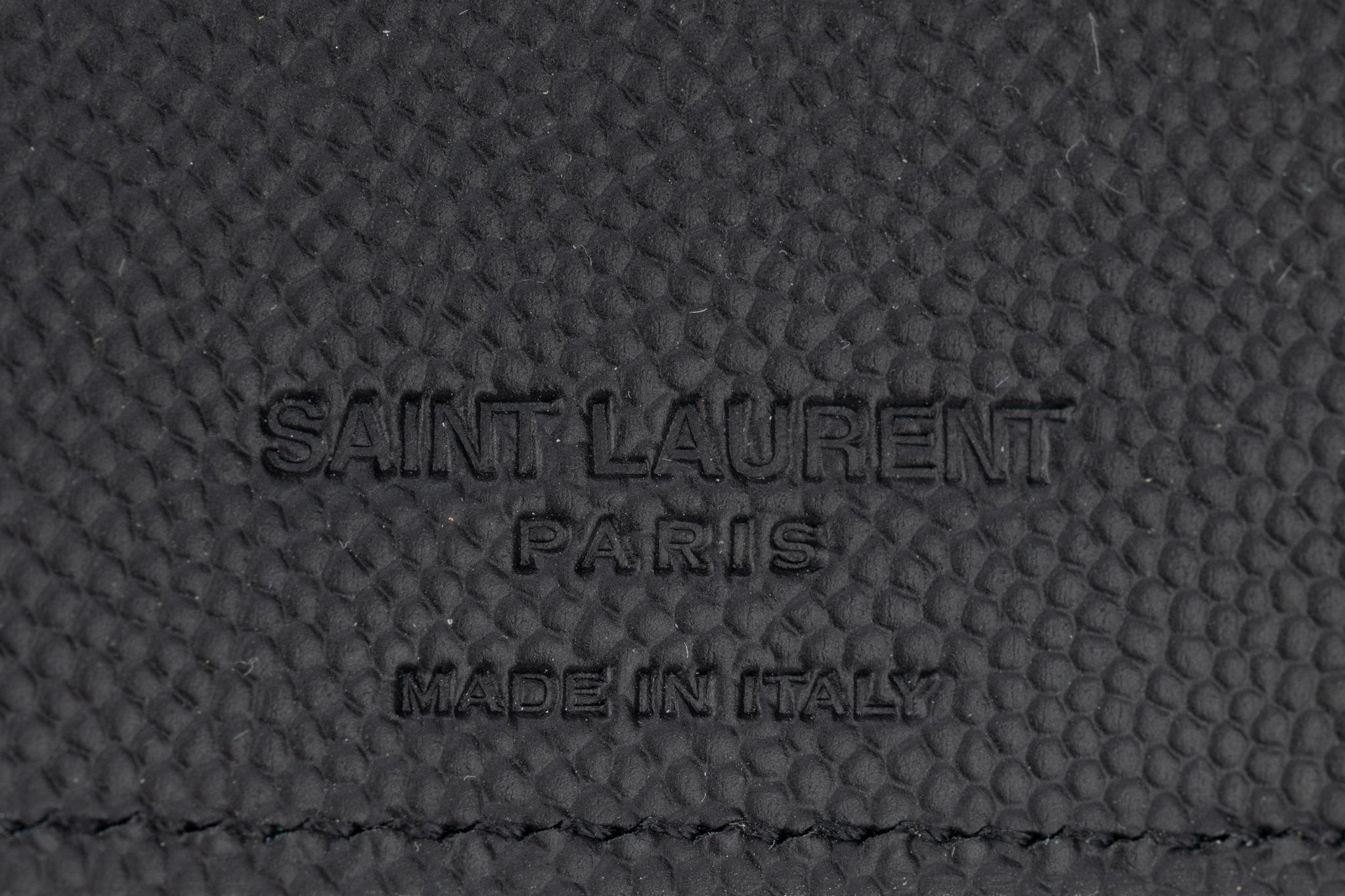 YSL New Petroleum Pint Bifold Wallet  For Sale 4