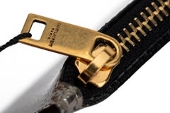 YSL New Pewter Credit Card Wallet