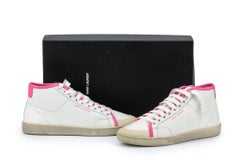YSL New Pink Court Classic Sneakers 38