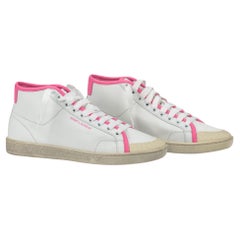 YSL New Pink Court Classic Sneakers 38