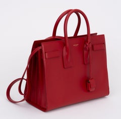 YSL New Red Box Sac De Jour Bag