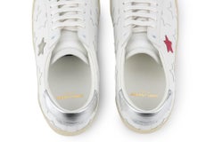 YSL New White Stars Sneakers 42 1/2