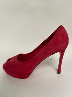 YSL Peep toe pump