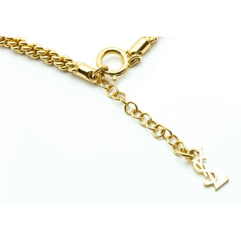 YSL Rare Python Gold Plated Metal Necklace by Tom Ford  In Excellent Condition In Verviers, Région Wallonne