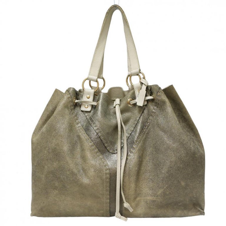 Fashionphile Saint Laurent Beach Canvas Tote Borsa Tote Rive