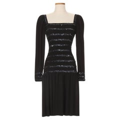 Vestido de lentejuelas YSL Rive Gauche A/W 1983