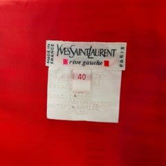 YSL Rive Gauche skirt style kente vintage spring-summer 1994