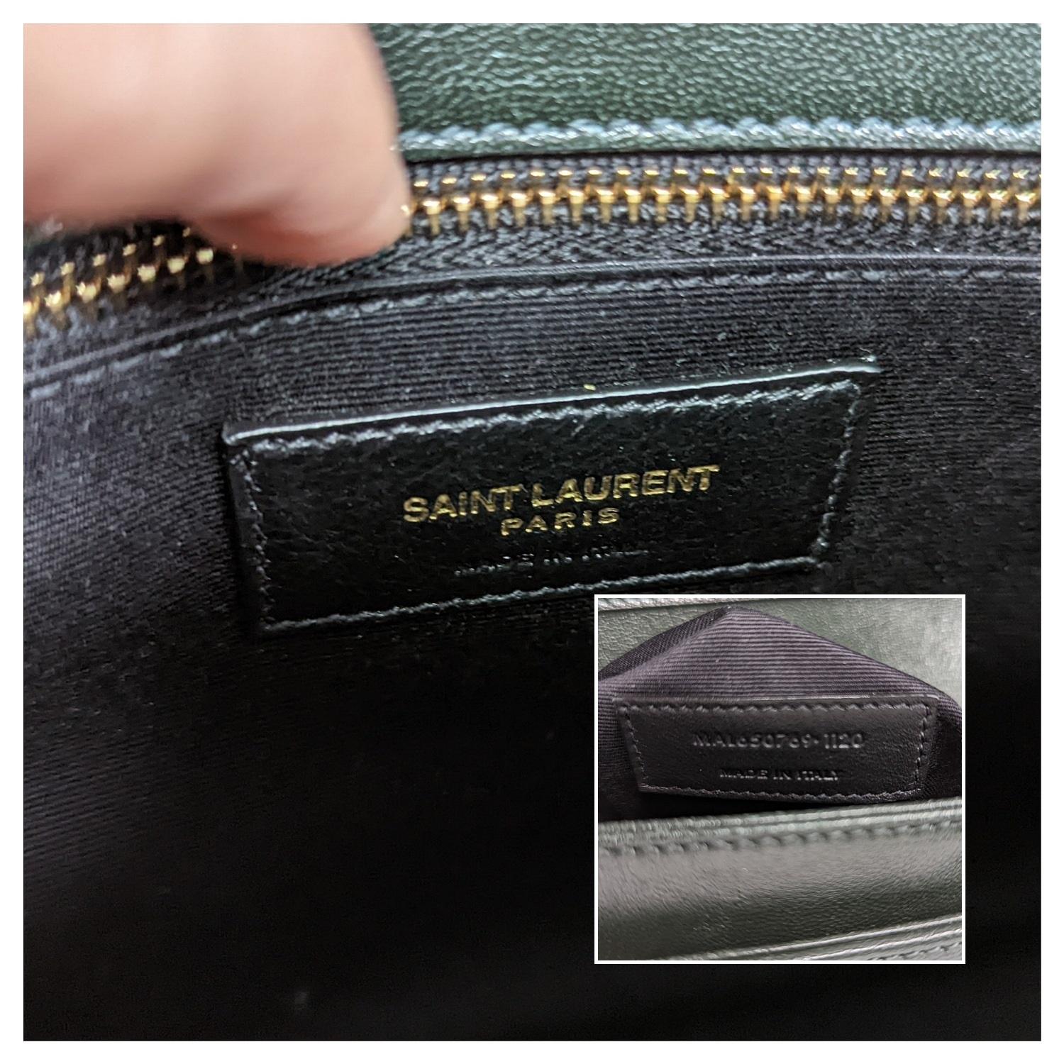 YSL Saint Laurent Becky Quilted Shoulder Bag Chain 2