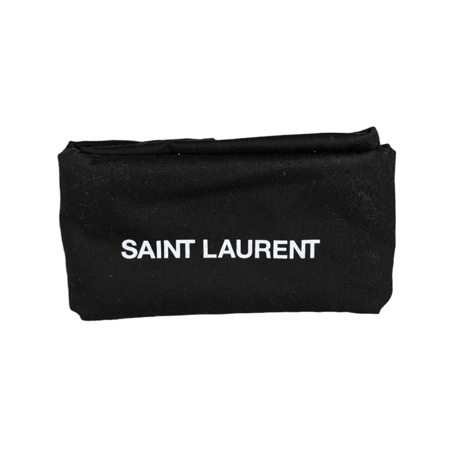 YSL Saint Laurent Becky Quilted Shoulder Bag Chain 3