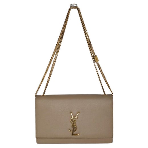 Yves Saint Laurent Kate Bag - 4 For Sale on 1stDibs  kate small reversible  shearling shoulder bag, ysl kate dark beige