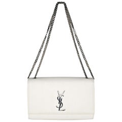 YSL Saint Laurent Kate Grain De Poudre Shoulder Bag Chain