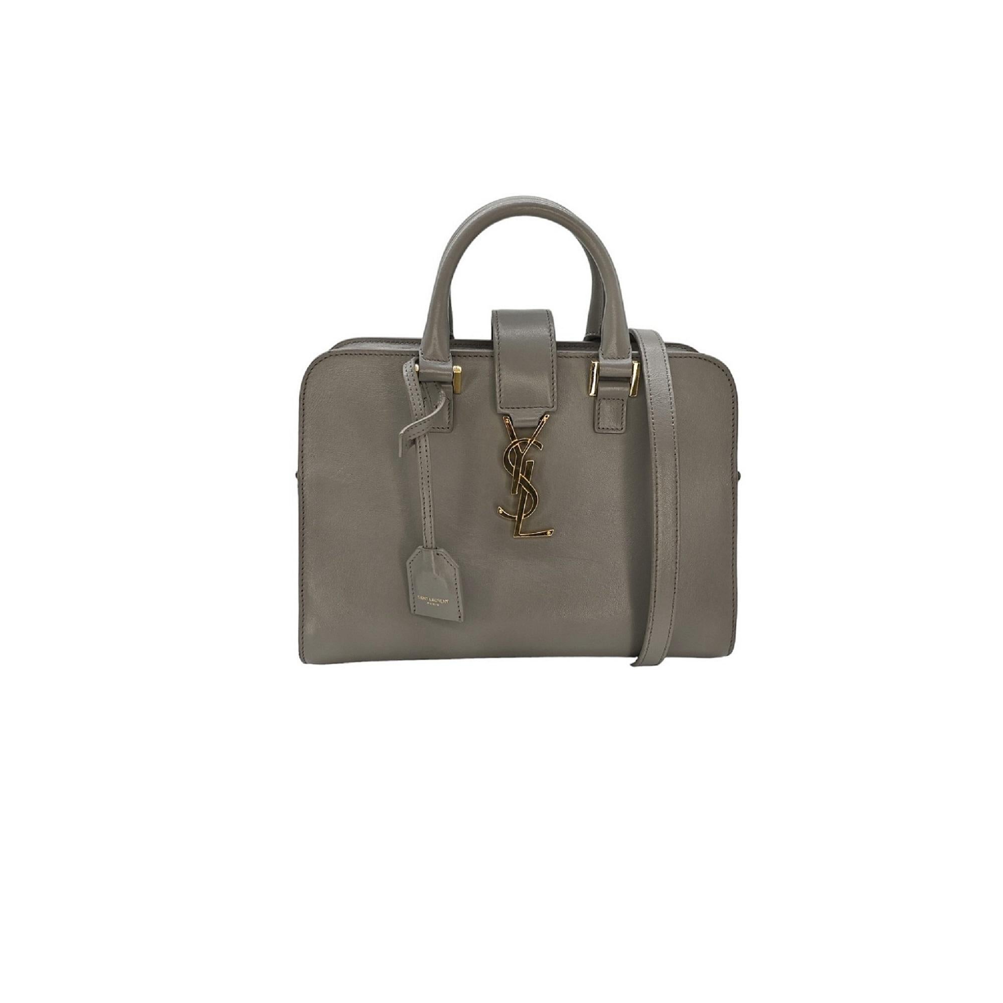 YSL Saint Laurent Monogram Baby Cabas en vente