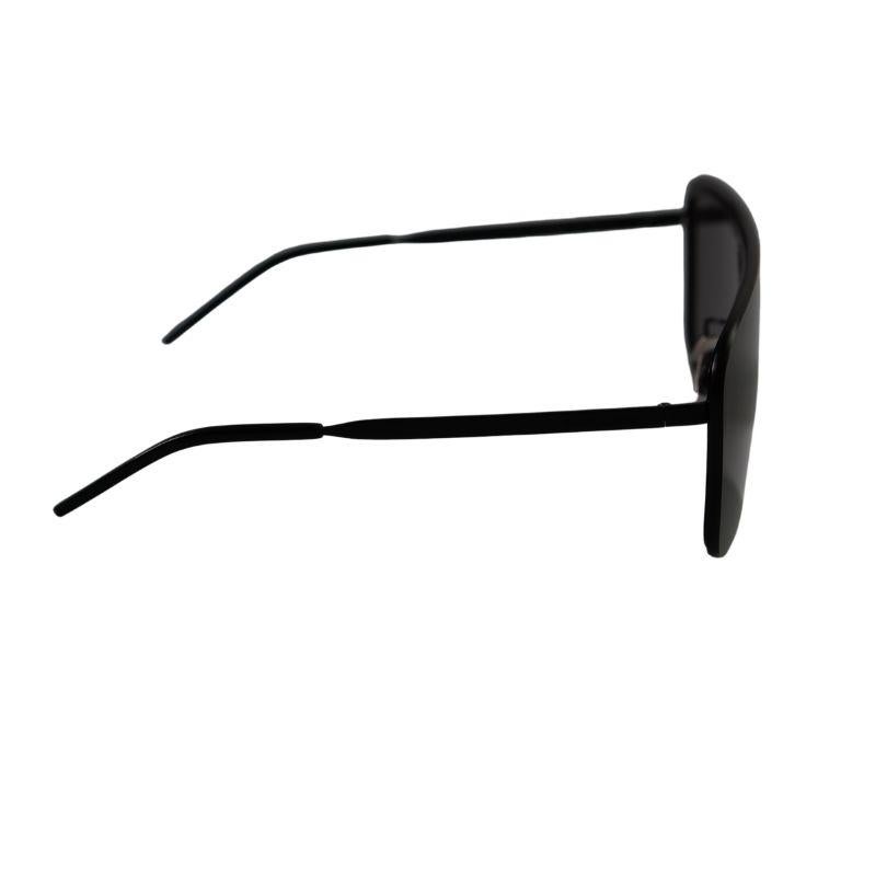 YSL Saint Laurent The Mask 99MM Shield Metal Sunglasses For Sale 3