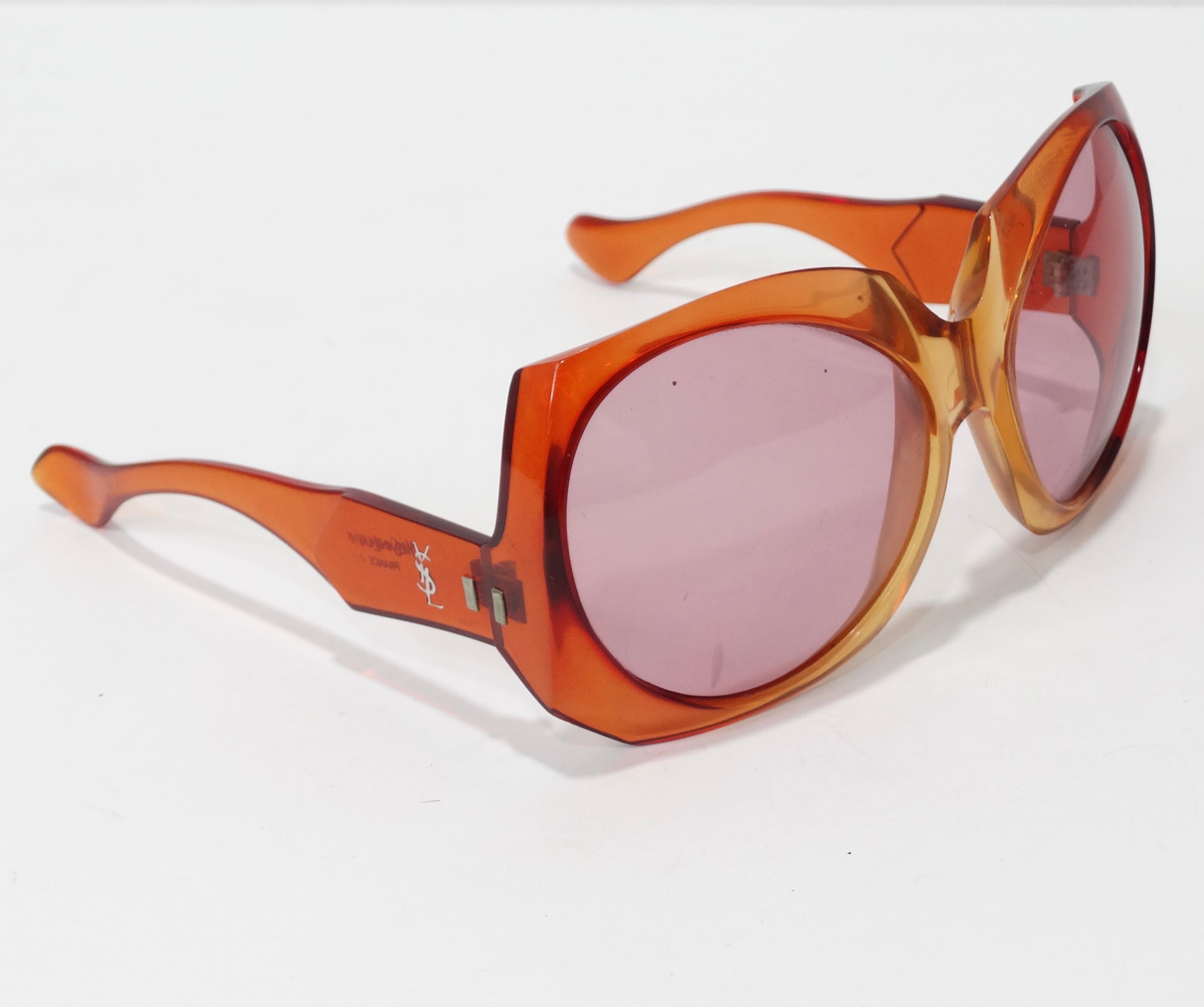 Brown YSL Sunglasses For Sale