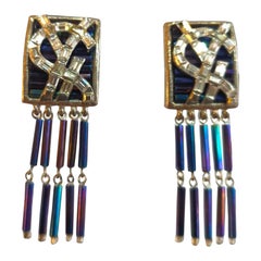 YSL Vintage earrings