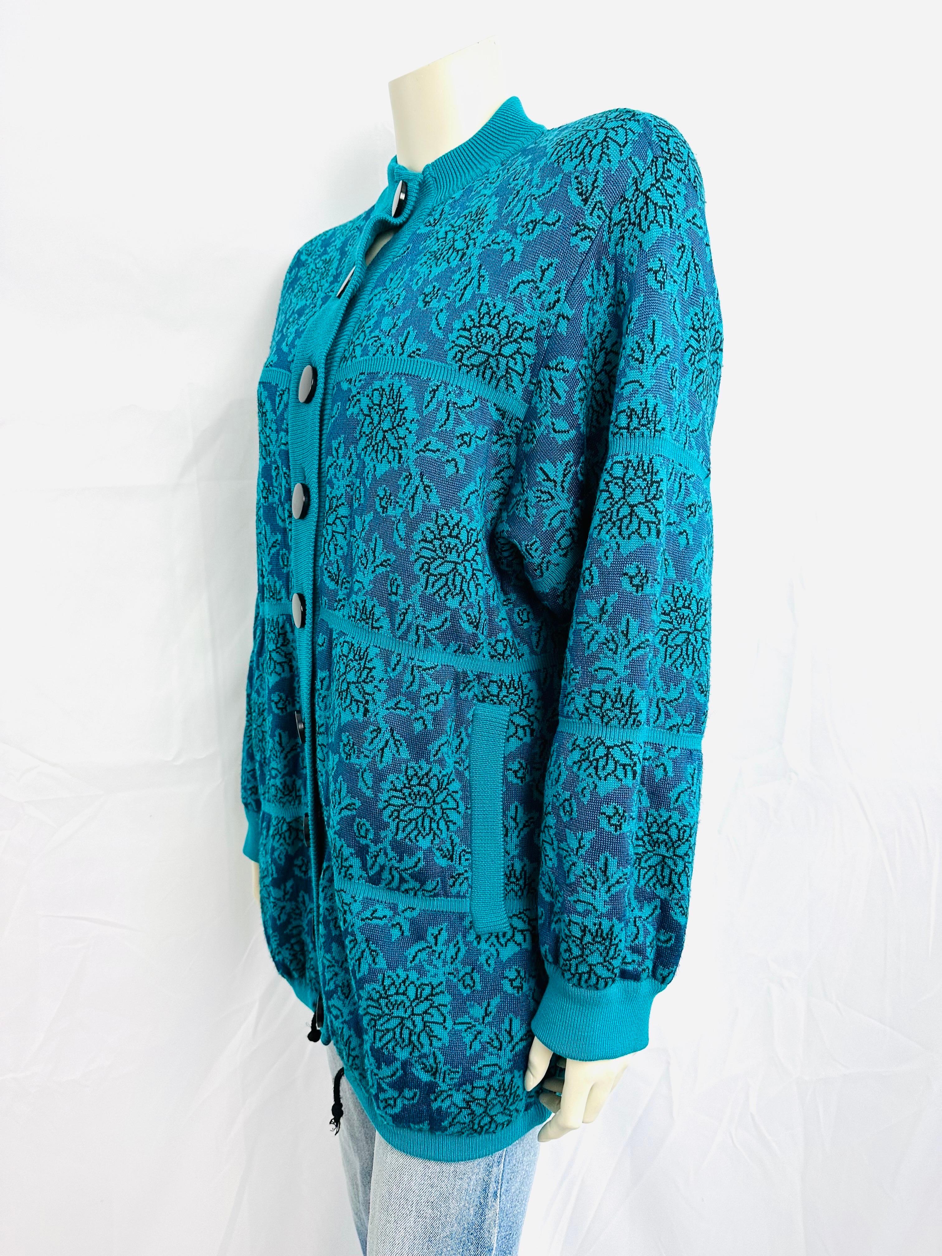 YSL yves saint Laurent 1980s wool coat jacket For Sale 1