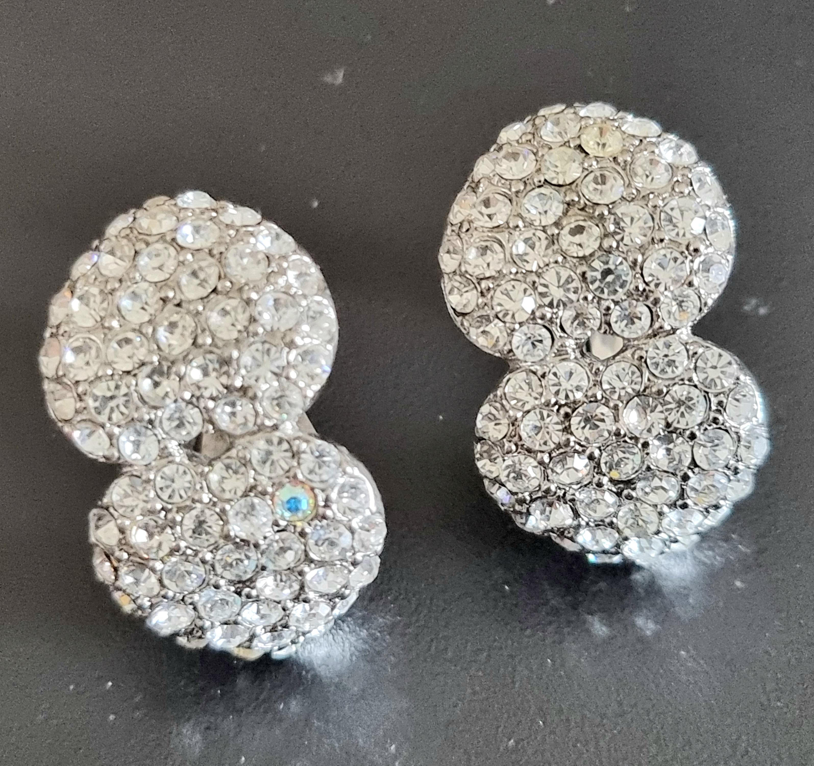 ysl earrings diamond
