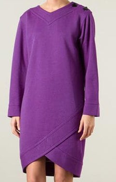 YSL Yves Saint Laurent - Robe violette
