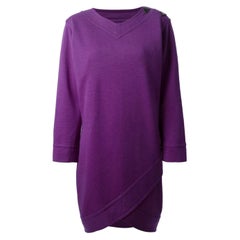 YSL Yves Saint Laurent Purple Dress