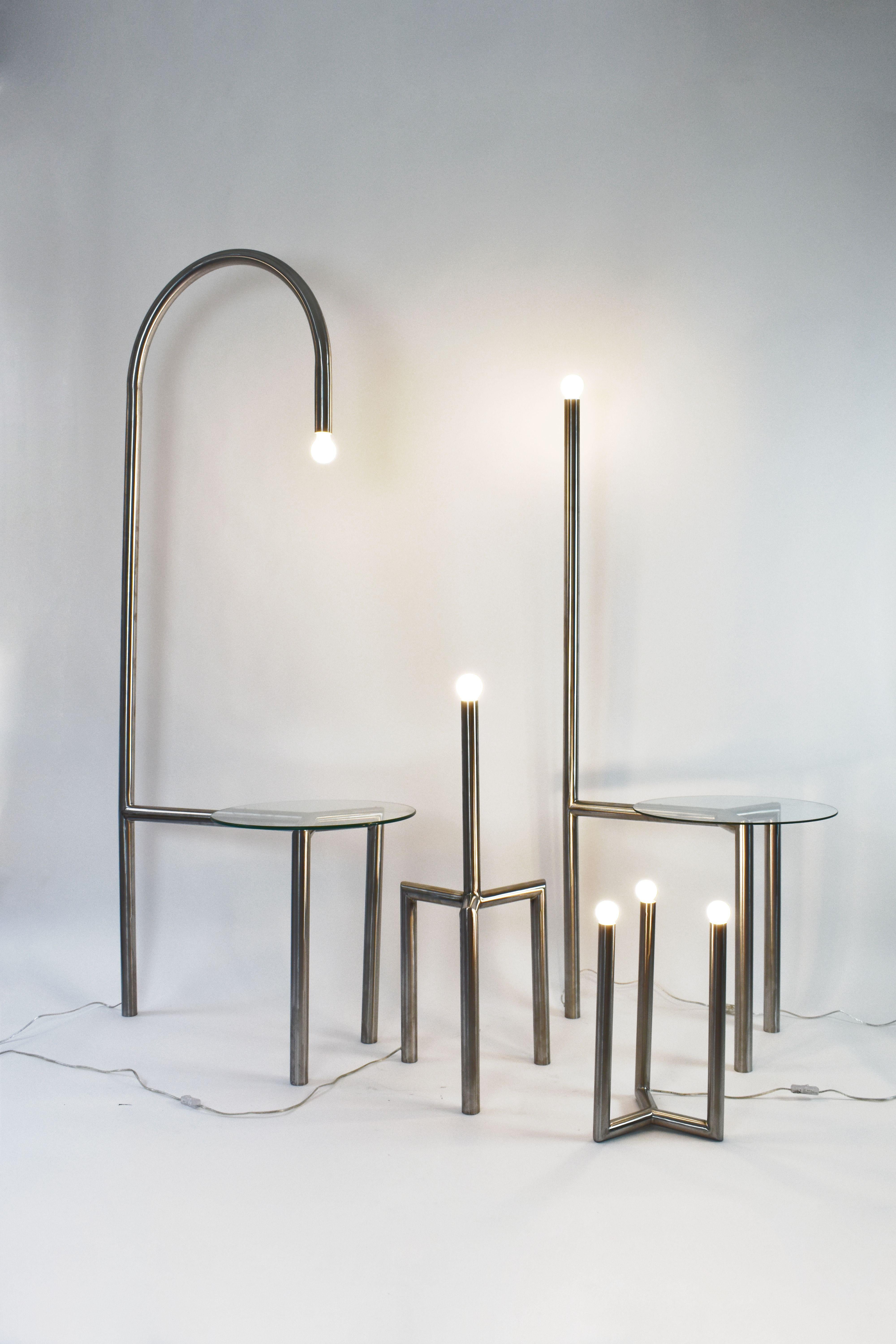 YT Floor Lamp by Studio Kuhlmann In New Condition In Geneve, CH