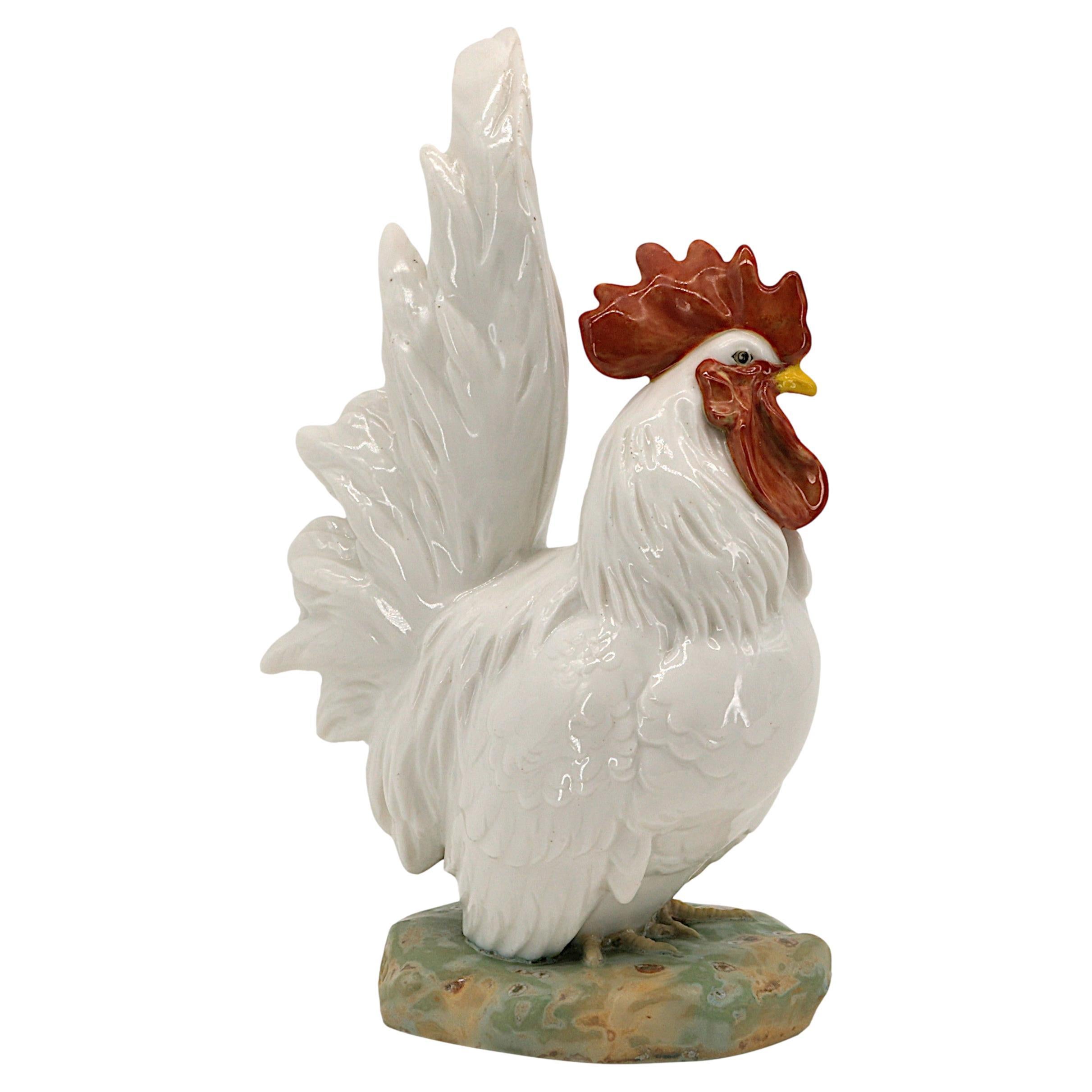 Ytiga NOUMATA Raro "Gallo" di Sèvres in nuova porcellana a pasta dura, 1915