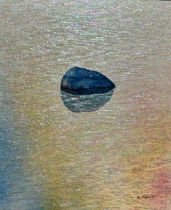 Space of Thought, Zeitgenössische Mischtechnik auf Holzplatte, 2010-