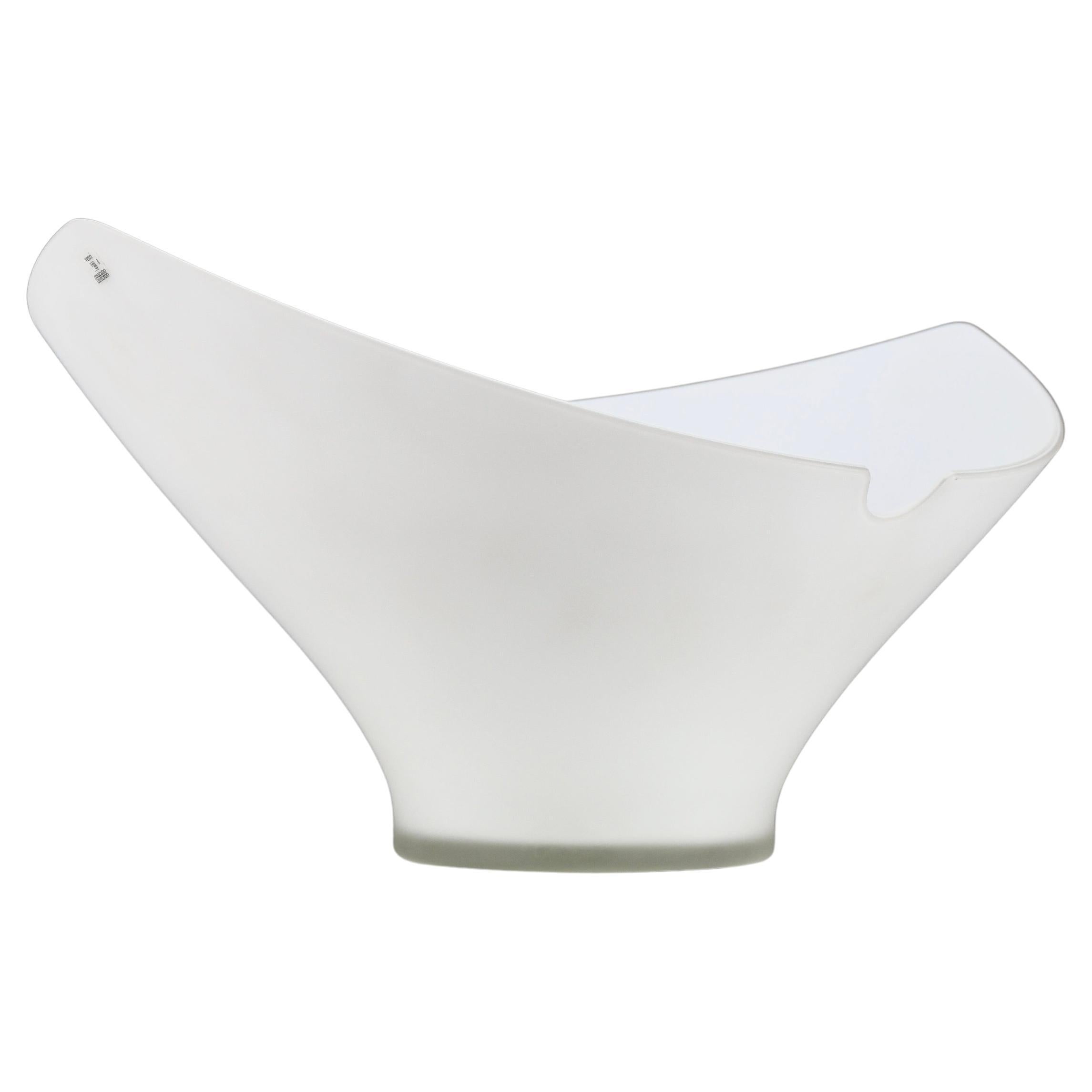 ""Yu-Shuang" Kristallweißes Tafelaufsatz von Kazuhiko Tomita für Arcade Murano 1993 im Angebot