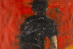 Yu Wang Sporty Original Oil On Canvas "Run"