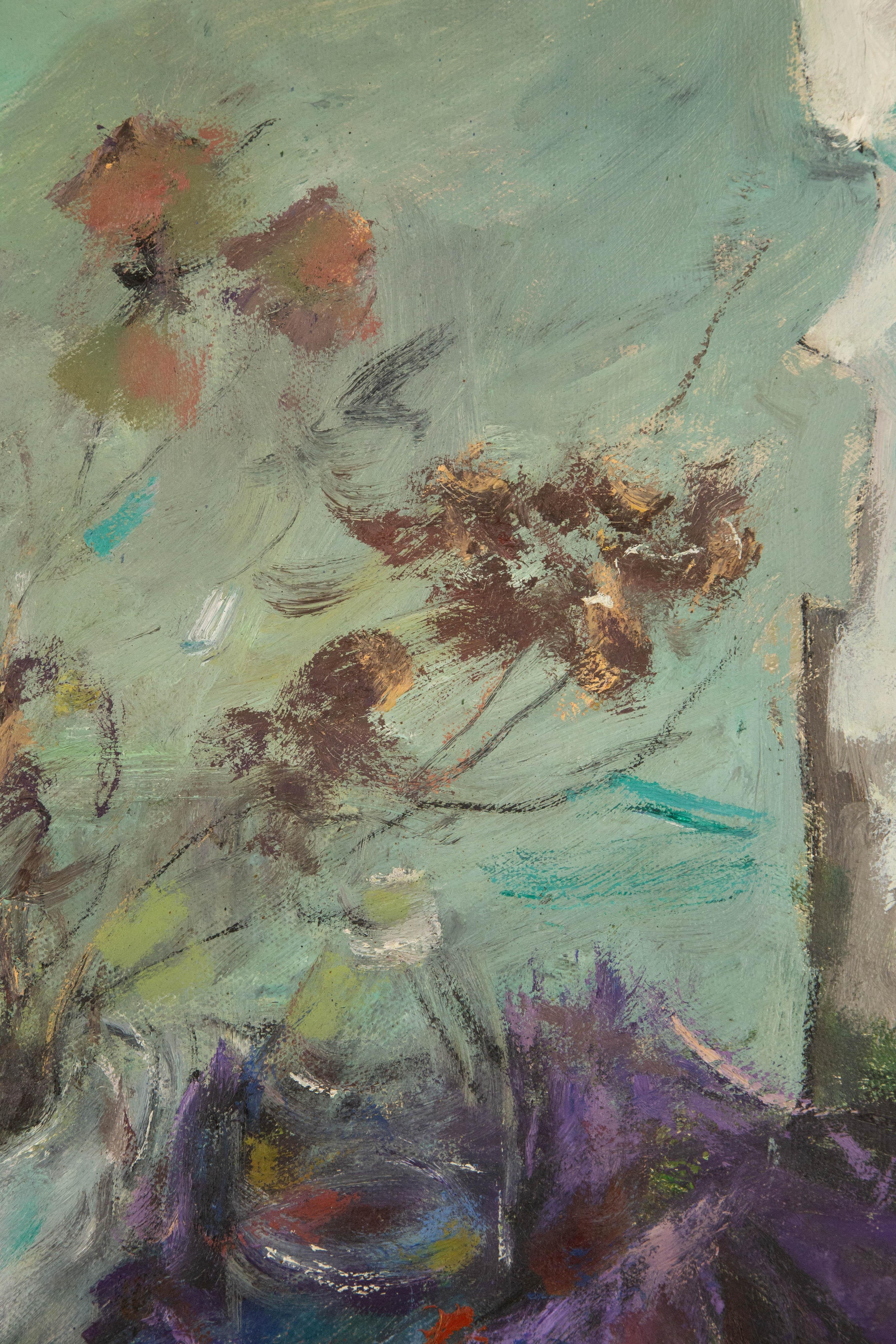 Yu Wang Still Life Original Oil On Canvas 