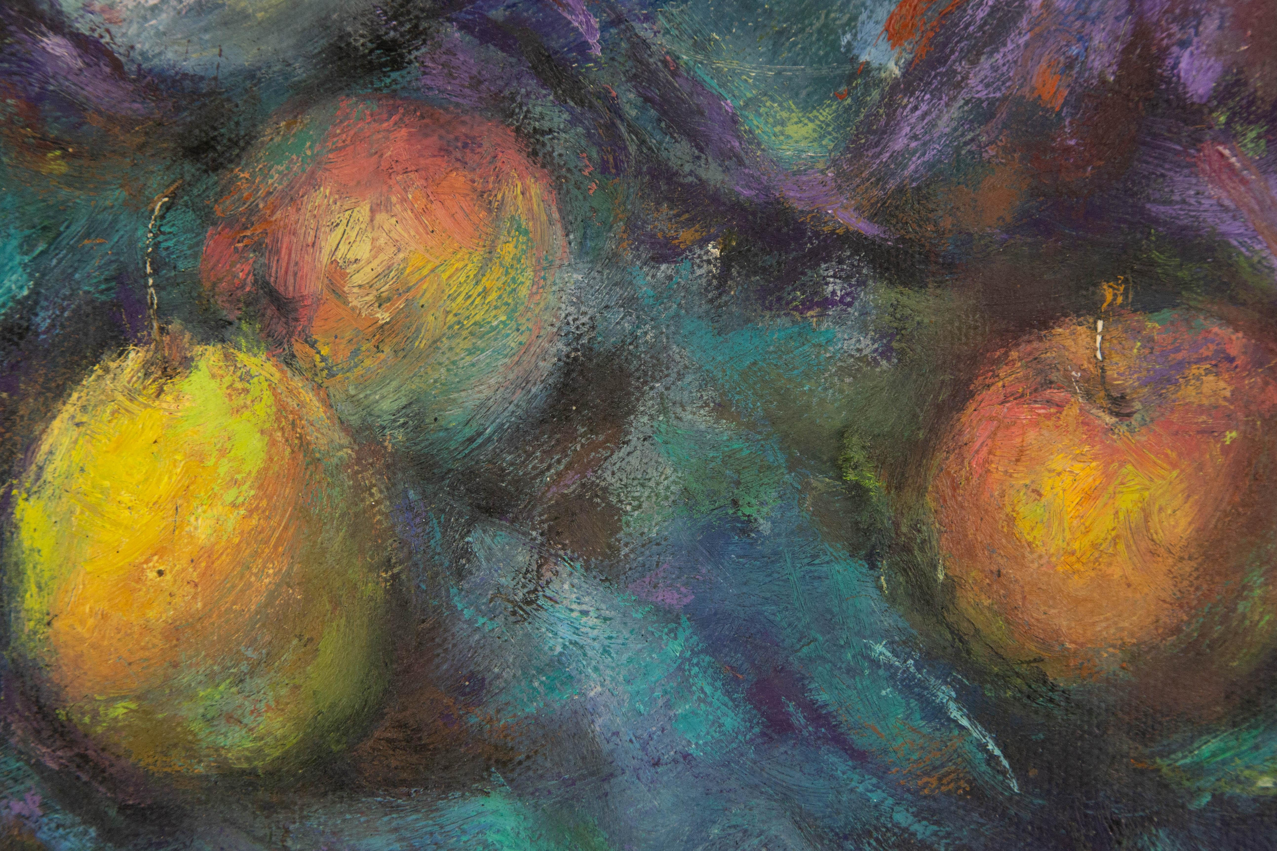 Yu Wang Still Life Original Oil On Canvas 