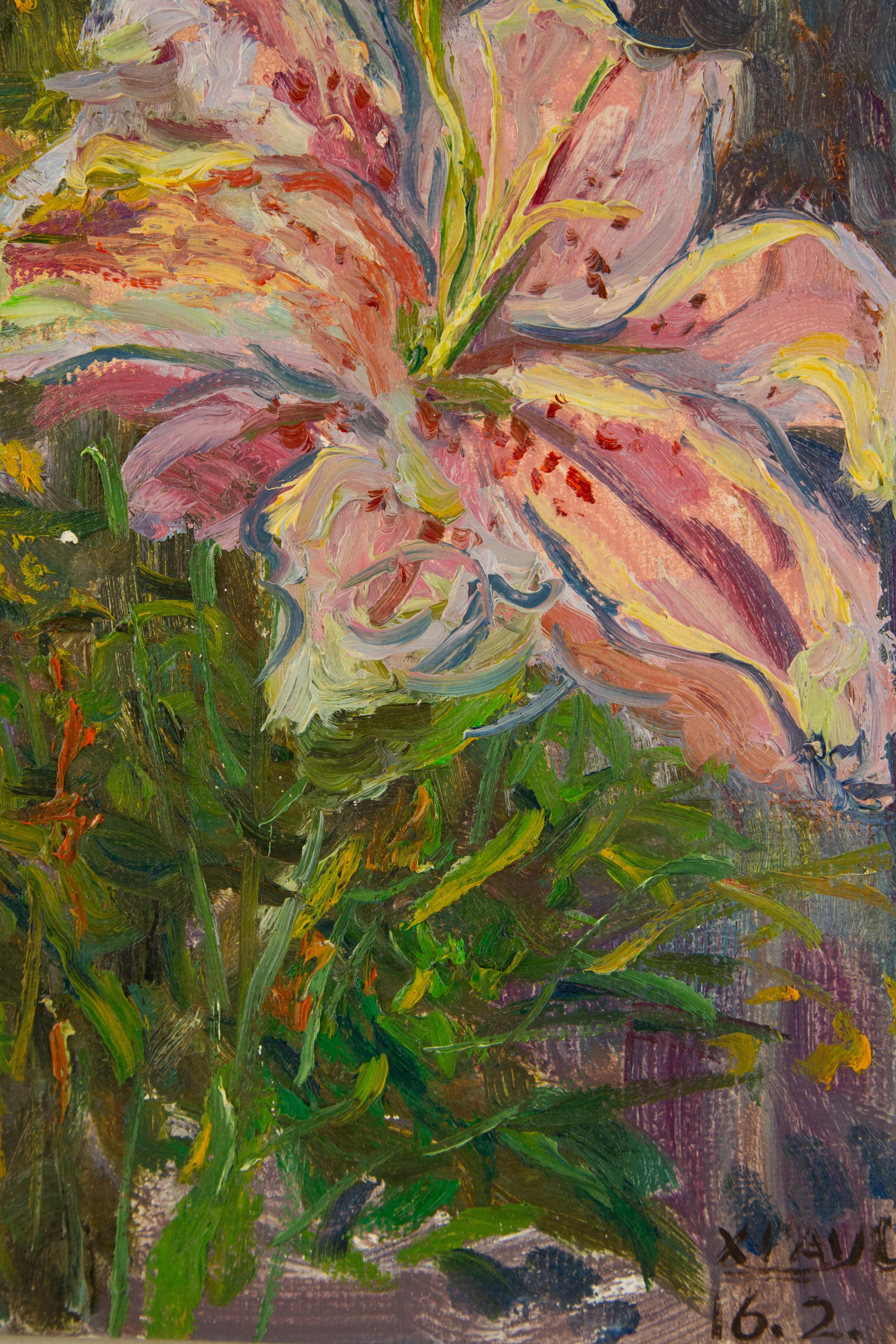 Yu Xia Impressionist Original Ölgemälde 
